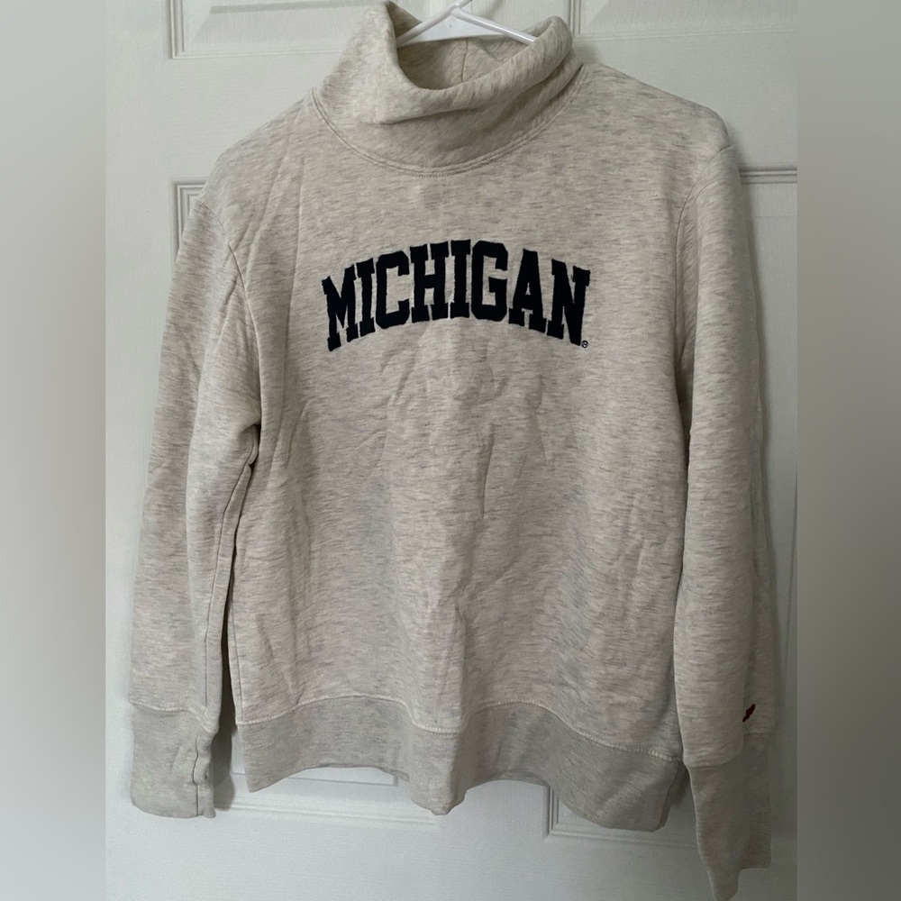 Michigan Heather Gray Sweatshirt